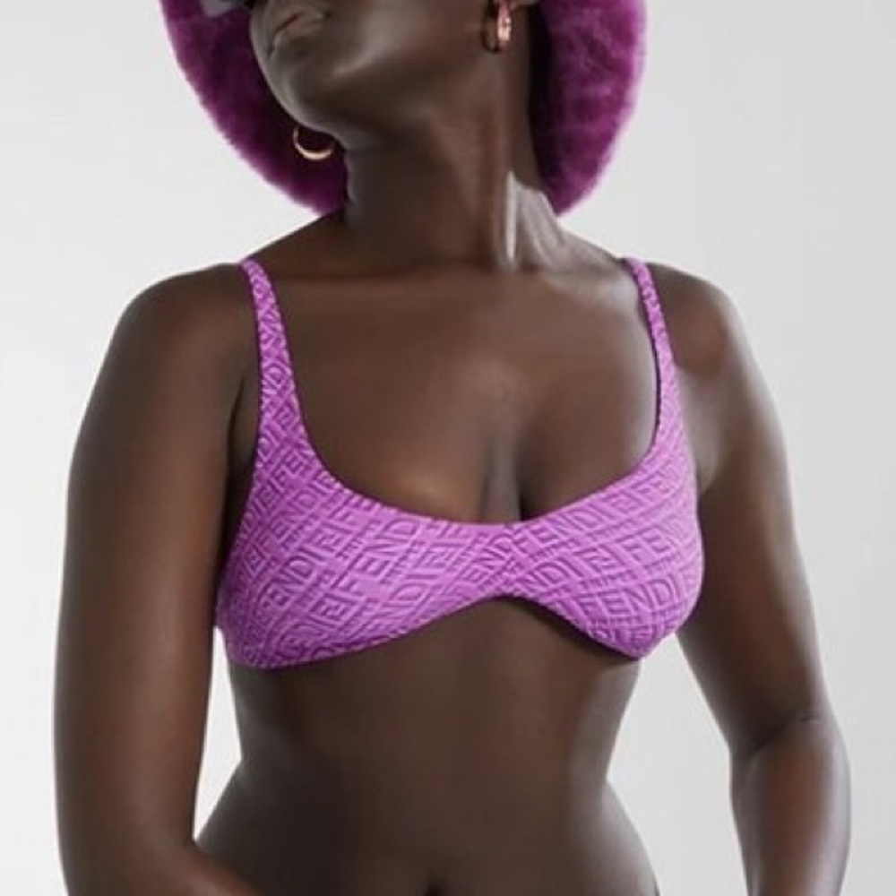FENDI x SKIMS Skimpy Scoop Bralette in Colorado 💜